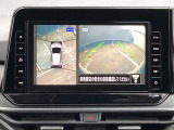 アラウンドビューモニター☆全方向見えるので駐車が苦手な方も安心です。