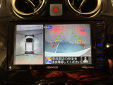 まるで上から見ているようなアラウンドビュー付き☆どこが危ないか音とソナーでお知らせ☆バックカメラも付いています☆安心ですね(^^♪