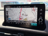 高精細画面で操作がしやすいホンダ純正ナビを装着しています。