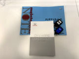【取扱説明書・保証書】取扱説明書・保証書が揃っており、購入後も安心してお乗りいただけます。