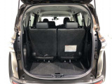 広々としたラゲージスペースを備えています。大きなものや長さのある荷物もしっかりと積み込めます。