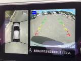 インテリジェント アラウンドビューモニター(移動物 検知機能付)空から見下ろしているかのような映像をディスプレイに映し出し、スムースな駐車をサポートします。