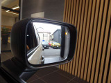 ブラインドスポット付きドアミラー