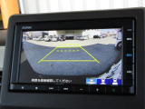 バックをするとき自動でリアの様子が映る『リアカメラ』付き!画面で確認しながらバックができますから安心ですね。でも、目視も大切ですよ!安全第一でお願いします!