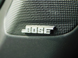 車内で愉しめる音楽はBOSEサウンドシステムでお楽しみください。