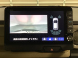バックでの車庫入れも安心です! リアカメラが付いているバックモニター付のナビを装備しております。バンパーにはソナーもついており距離感も画面から確認できます。