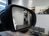 ブラインドスポット付きドアミラー