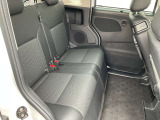 後部座席も、良好な状態です。