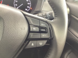 クルーズコントロールを装備しています。高速道路などで一定の速度で走ってくれるので運転が楽ですよ!速度を設定できますので、スピードの出しすぎにも注意できます。