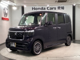 全国納車可 第三者機関証明書付 H SENSING 新車保証 試乗車 ワンオ-ナ- ナビLXU-242NBi TV Rカメラ CD録音 BTオ-ディオ DVD装備のN-BOXカスタム ターボ入庫!