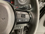 クルーズコントロールを装備しています。高速道路などで一定の速度で走ってくれるので運転が楽ですよ!速度を設定できますので、スピードの出しすぎにも注意できます。