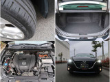 タイヤの残り山もたっぷりです☆トランクも広い!☆エンジンルームも綺麗☆LEDヘッドライト付きなので夜間も視界良好!ヘッドライトに黄ばみや曇りもございません!