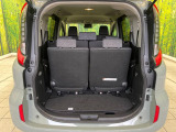 普段のお買い物や通勤、送迎等に十分な荷室スペースを確保しております。セカンドシートを倒すと、大きな荷物の積載も可能です♪