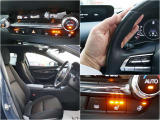 運転席&助手席には腰部まであたためてくれる3段階調整機能付きシートヒーター機能があります☆さらにステアリングヒーターもありがたい!