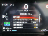 ■運転支援システム(側方支援(レーンキープ)、エマージェンシーブレーキ、先行車発信お知らせ、速度標識表示、道路標識表示。)
