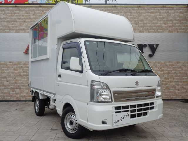 キャリイ 移動販売冷凍車 1WAY 40リットル 清水・排水タンク仕様