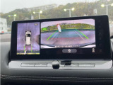 アラウンドビューモニター付きで楽々駐車