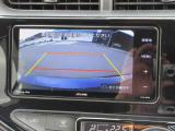 バックモニターで、後方を確認しながら安心して駐車することができます。運転初心者も熟練者も必須の機能ですよ!