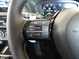 ハンドルにオーディオの操作スイッチが装備されています!視線を前方から外さずハンドルから手を離さずに操作できるのでとっても安全ですね♪