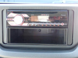 CDオーディオ・ラジオが付いてます。