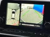 アラウンドビューモニターです。これで車庫入れもラクラク。