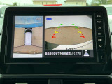 アラウンドビューモニターは車庫入れの強い味方となってくれます。上から車を見下ろすように視ることで、駐車場枠内にビシッと真っ直ぐ停めれます!☆一度使ったらわかって頂けます☆