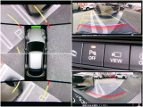 前後障害物センサーと連動している360ビューモニターは、前後広角機能もあり視認性の悪い道から出る時など活用できます!不用意な接触事故を防ぎます。毎日の運転をサポート!