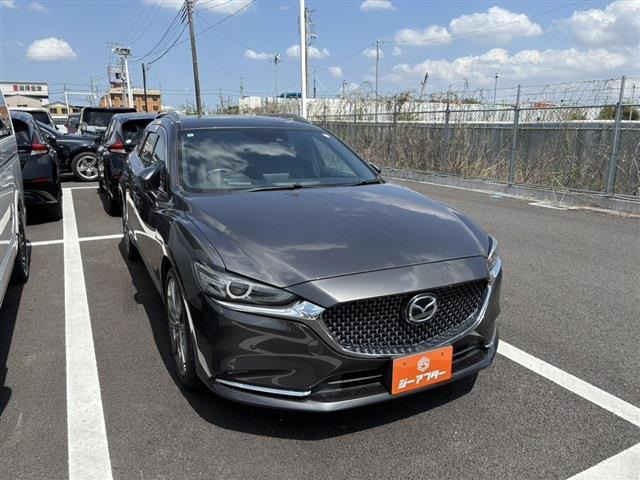 MAZDA6ワゴン 2.5 25S Lパッケージ 禁煙車 純正8.8インチナビ 茶革シート