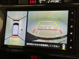 後方の見える安心をお届けするバックガイドモニター付:バックするときのアシストラインもあって楽々バック!車庫入れや縦列駐車をサポートし、苦手な駐車も安心です!今やもう手放せない装備ですネ♪