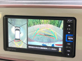 【パノラマモニター】専用のカメラにより、上から見下ろしたような視点で360度クルマの周囲を確認することができます☆縦列駐車や幅寄せ時に活躍してくれます♪
