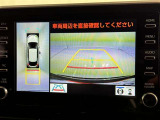後方の見える安心をお届けするバックガイドモニター付:バックするときのアシストラインもあって楽々バック!車庫入れや縦列駐車をサポートし、苦手な駐車も安心です!今やもう手放せない装備ですネ♪