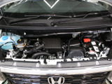 【エンジンルーム】Hondaならではの走り、i-VTECエンジン!街中や坂道での加速や高速道路での力強さが特徴です♪