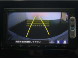 バックガイドモニターで、後方を確認しながら安心して駐車することが出来ます。運転初心者も熟練者も必須の機能ですよ!