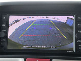 バックビューモニターが付いていますので、車庫入れや後方の安全確認にも便利です。
