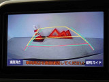 バックガイドモニターを装備しています、車庫入れもラクラクです。