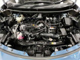 エンジンルームも隅々まで掃除がいきわたっています!ハイブリッド部分は初度登録年月から10年もしくは累計走行距離20万キロのいずれか到達の早い方までの保証付!