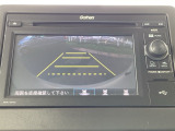バックモニター付きで、車庫入れやバック時の後方確認をサポート。