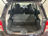 【ラゲッジルーム】後部座席を倒せば大きな荷物も積むことが出来ます!!大きなゴルフバックなどもつめます。