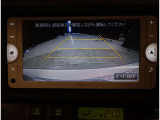 バックカメラで車庫入れも安心☆ 頼りすぎ注意です♪