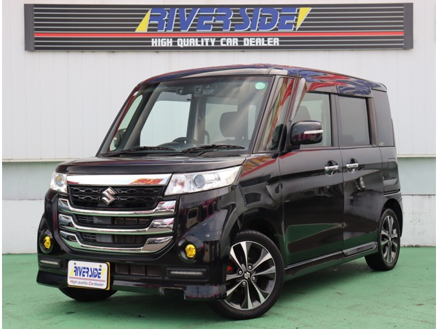 スペーシアカスタム Zターボ 9インチナビTVBluetooth ドライブレコーダ