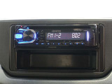 ラジオチューナー・CDデッキが付いております☆運転中ででも退屈しないですね♪