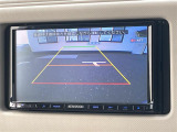 【 バックカメラ 】駐車が苦手な方でも映像で後方の安全確認もしっかり♪見えない死角の部分や距離感などモニター確認することが可能です!