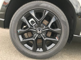 ホンダ純正のアルミホイールが装備されています。