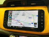 純正大画面ナビです。フルセグTVやBluetoothなど機能も充実しています。