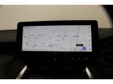 メーカー装着ナビ。操作がわかりやすくらくらくに目的地設定できます。内装デザインにマッチしてます。