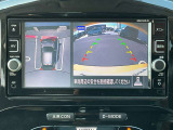 アラウンドビューモニター:空から見下ろしているような視点でスムーズな駐車と安全確認ができ安心して運転出来ます。