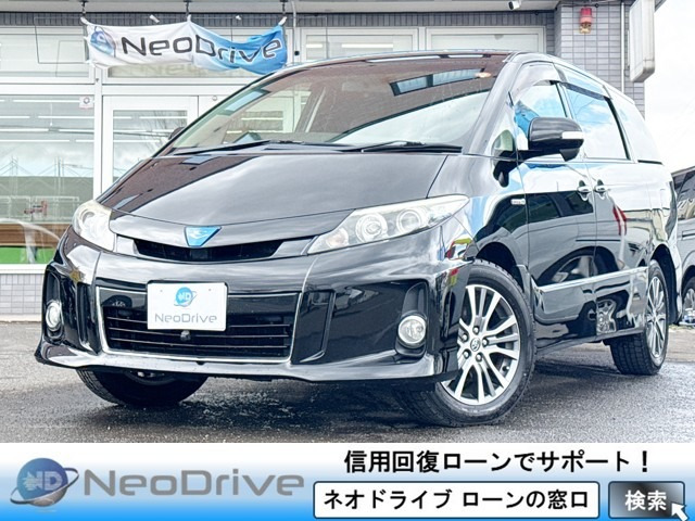 エスティマハイブリッド 2.4 アエラス プレミアムエディション 4WD 本州仕入 寒冷地...