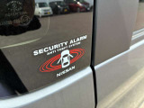 盗難防止のカーアラーム付き!
