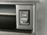【USB接続端子&HDMI端子】オーディオとの連携でスマホやiPod等の音声を!HDMI接続ではスマホの画面をディスプレイにミラーリング!いつものコンテンツを車内でもお楽しみいただけます♪