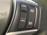 【クルーズコントロール】高速道路もラクラク走行。アクセルを離しても一定速度で走行ができ、長距離運転時の負担を軽減!加速・減速も簡単なスイッチ操作で調整できます。